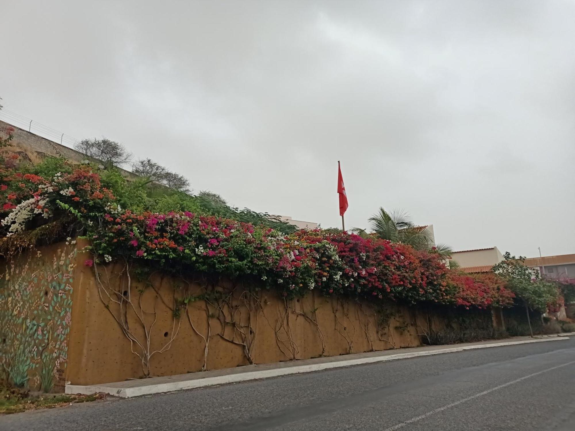 Casa Das Buganvilias Praia Buitenkant foto